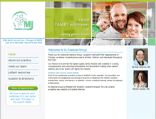 Tablet Screenshot of mjmedicalgroup.com